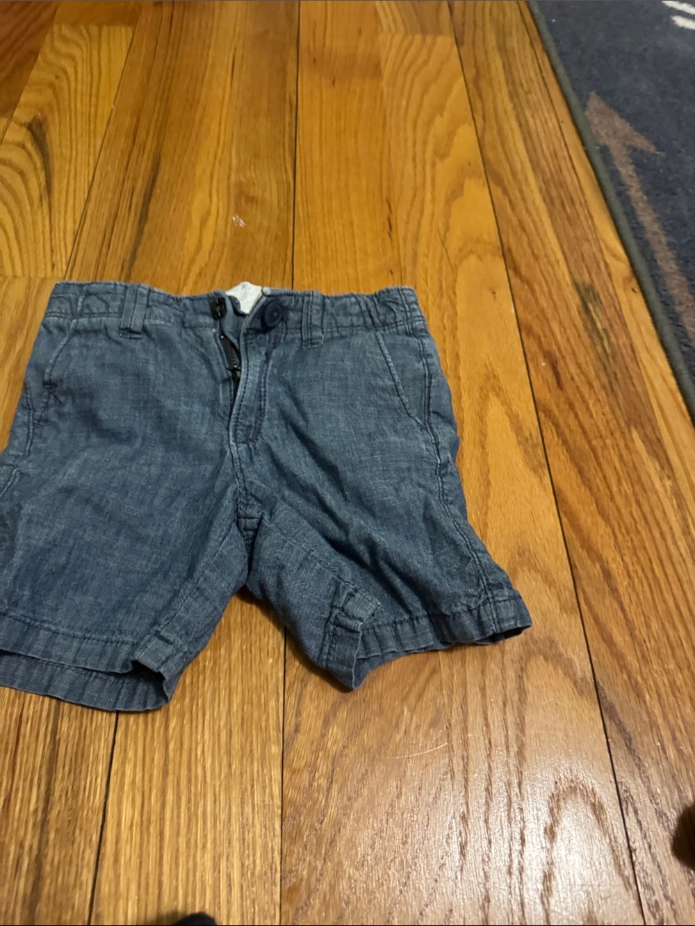 GAP Denim-Look Blue Kids Shorts